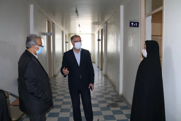 بازدید فرماندار محترم شهرستان از مرکز آموزش عالی شهید مطهری خوی  10