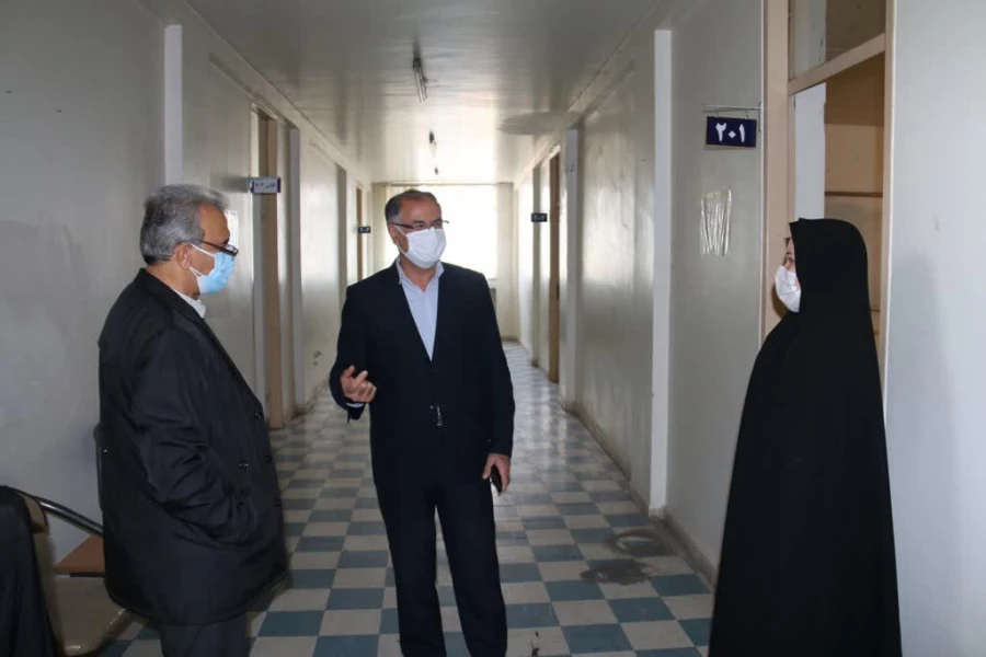 بازدید فرماندار محترم شهرستان از مرکز آموزش عالی شهید مطهری خوی  10